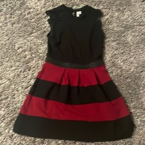 Black and Red striped speechless dress